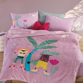 Κουβέρτα Παιδική Roller Friends Μονό 160x220 Nef-Nef Homeware