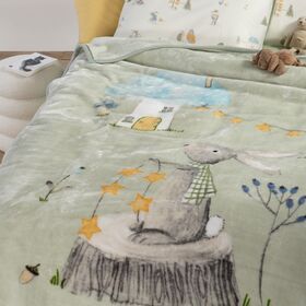 Κουβέρτα Παιδική WoodLand Party Μονό 160x220 Nef-Nef Homeware