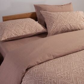 Σετ Σεντόνια Orion Beige Υπέρδιπλα 240x270+(160x200+35)κατωσέντονο με λάστιχο Nef-Nef Homeware