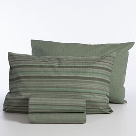 Σετ Σεντόνια Degree Green Υπέρδιπλα 240x270+(160x200+35)κατωσέντονο με λάστιχο Nef-Nef Homeware