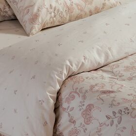 Σετ Παπλωματοθήκη Carena L.Grey Μονή 170x240 Nef-Nef Homeware