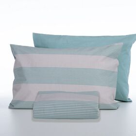 Σετ Παπλωματοθήκη  Casual Stripe Petrol Υπέρδιπλη 240x230 Nef-Nef Homeware Σετ Παπλωματοθήκη  Casual Stripe Petrol Υπέρδιπλη 240x230 Nef-Nef Homeware