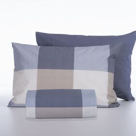 Σετ Παπλωματοθήκη  Casual Check Denim Μονή 170x240 Nef-Nef Homeware Σετ Παπλωματοθήκη  Casual Check Denim Μονή 170x240 Nef-Nef Homeware