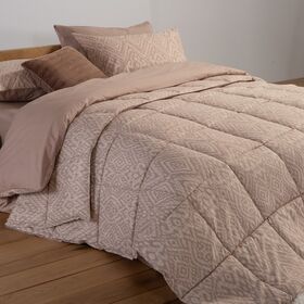 Πάπλωμα Orion Beige Υπέρδιπλο 240x220 Nef-Nef Homeware