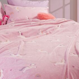 Κουβέρτα Παιδική Unicorn Style 160x220 Nef-Nef Homeware