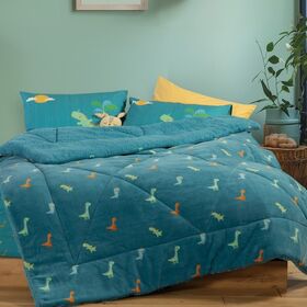 Κουβερτοπάπλωμα Dinos On Wheels Μονό 160x220 Nef-Nef Homeware