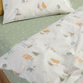 Σετ Σεντόνια WoodLand Party 170x260 Nef-Nef Homeware