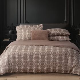 Σετ Παπλωματοθήκη Viper Beige Υπέρδιπλη 240x230 Nef-Nef Homeware