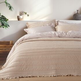 Κουβερλί Sirion Ecru Υπέρδιπλο 230x240 Nef-Nef Homeware
