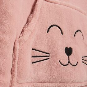 Παιδικό ΠόντσοSmiling Cat Pink Nef-Nef Homeware