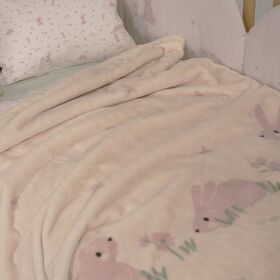Βρεφική Κουβέρτα  Country Bunny Κούνιας 100x140 Nef-Nef Homeware