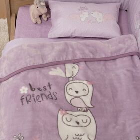 Βρεφική Κουβέρτα  Best Friends Κούνιας 100x140 Nef-Nef Homeware