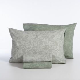 Σετ Σεντόνια Dazier Green King Size 270x270+(180x200+35)κατωσέντονο με λάστιχο Nef-Nef Homeware