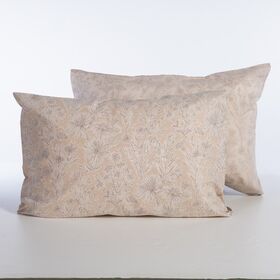 Μαξιλαροθήκη Lucil Beige 52x72 Nef-Nef Homeware