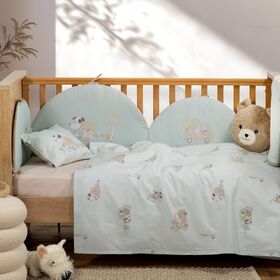 Σετ 3τμχ.Σεντόνια Κούνιας Life In The City 120x170 Nef-Nef Homeware