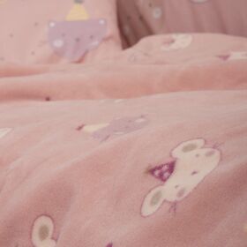 Βρεφική Κουβέρτα Special Party Pink Fleece Αγκαλιάς 75x110 Nef-Nef Homeware