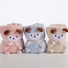 Βρεφική Κουβέρτα Fleece Αγκαλιάς Lovely Sheep Ecru 80x110 Nef-Nef Homeware