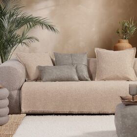 Ριχτάρι Πολυθρόνας Alamo 25 Ecru 170x180 Nef-Nef Homeware