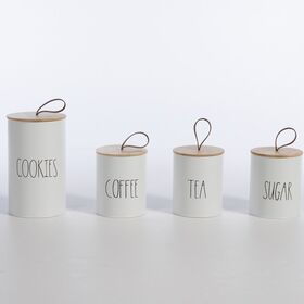 Δοχείο για Καφέ Coffee White 10.4x10.4x13 Nef-Nef Homeware