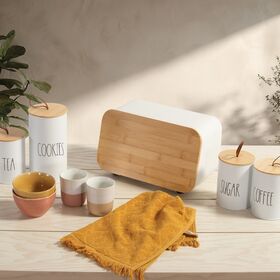 Δοχείο για Τσαι Tea Time White 10.4x10.4x13 Nef-Nef Homeware