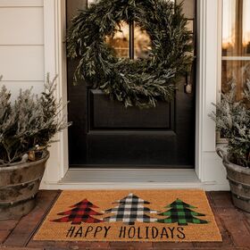 Ταπέτο Εισόδου Trees Of Joy Κοκοφοίνικας 40x60 Nef-Nef Homeware