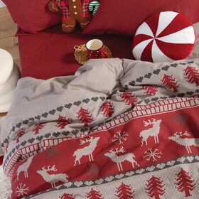 Σετ Σεντόνια Tinsel Υπέρδιπλο 240x260 Φανέλα Nef-Nef Homeware