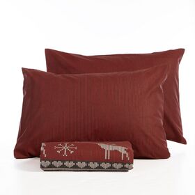 Σετ Παπλωματοθήκη Tinsel 230x240 Υπεριπλη Φανέλα Nef-Nef Homeware