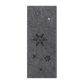 Σετ 2 τμχ.Θήκη Μαχαιροπήρουνων Snow Felt Grey  Nef-Nef Homeware