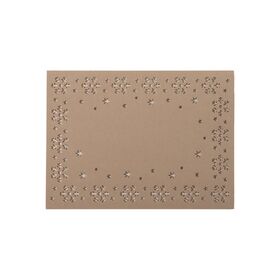Σετ 2τμχ(28x38) Σουπλά Snow Felt Beige Nef-Nef Homeware
