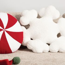 Διακοσμητικό Μαξιλάρι Snowflake D:45cm Nef-Nef Homeware