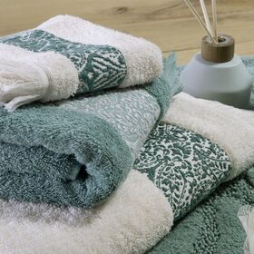 Πετσέτα προσώπου Jetrix Green 50x90 Nef-Nef Homeware