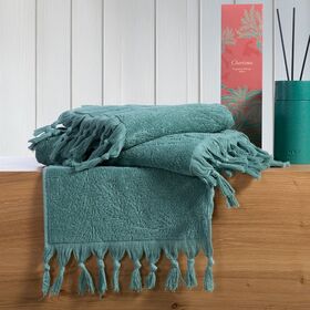 Πετσέτα προσώπου Charisma Green 50x90 Nef-Nef Homeware