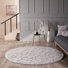 Στρόγγυλο Χαλί Γούνα Alley 11  R120 Teoran
