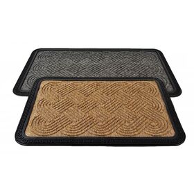 Πατάκι Πόρτας Πλέξη Beige 40x60 Sidirela