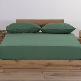 Σεντόνι Jersey 1172-Green King Size 180x200+35 Nef-Nef Homeware