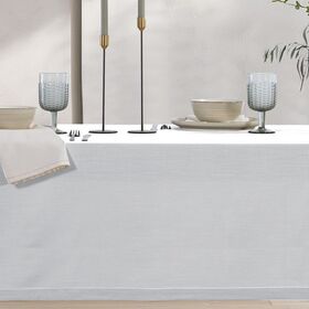 Τραπεζομάντηλο Steady White 150x180 Nef-Nef Homeware