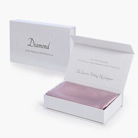 Μεταξωτή Μαξιλαροθήκη Diamond Pink/Lilac 50x70 Nef-Nef Homeware