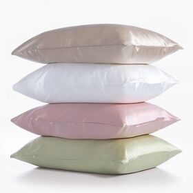 Μεταξωτή Μαξιλαροθήκη Diamond Pink/Lilac 50x70 Nef-Nef Homeware