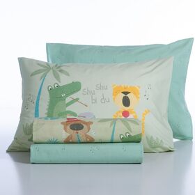 Σετ Σεντόνια  Jungle Music Μονά 170x260 Nef-Nef Homeware