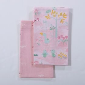 Βρεφικά Σετ 2τμχ. Σεντόνια Λίκνου Spring Happiness Nef-Nef Homeware