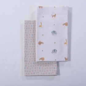 Βρεφικά Σετ 2τμχ. Σεντόνια Λίκνου Jungle In Motion Nef-Nef Homeware