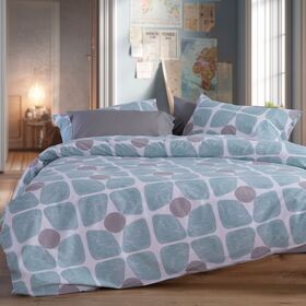 Σετ Σεντόνια Casual Coreo Aqua 200x270 Διπλά Nef-Nef Homeware