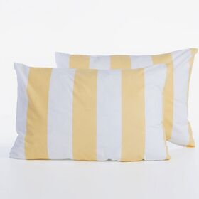 Μαξιλαροθήκη Casual Vertia Yellow 52x72 Nef-Nef Homeware