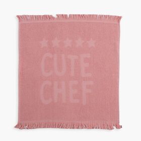Ποτηρόπανο Cute Chef Pink 50x50 Nef-Nef Homeware