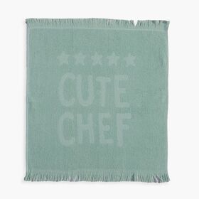 Ποτηρόπανο Cute Chef Mint 50x50 Nef-Nef Homeware