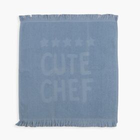 Ποτηρόπανο Cute Chef L.Blue 50x50 Nef-Nef Homeware