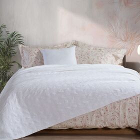 Κουβέρτα Charisma White 230x250 Υπέρδιπλη Βαμβ. Nef-Nef Homeware
