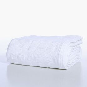 Κουβέρτα Charisma White 230x250 Υπέρδιπλη Βαμβ. Nef-Nef Homeware