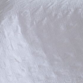 Κουβέρτα Charisma White 230x250 Υπέρδιπλη Βαμβ. Nef-Nef Homeware