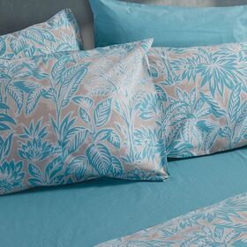 Σετ Σεντόνια Charisma Blue King Size 270x270+(180x200+35)κατωσέντονο με λάστιχοNef-Nef Homeware